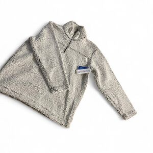Boxercraft Gray Sherpa Fleece Pullover